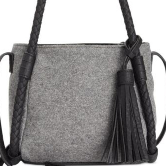 ⭐️CLEARANCE SALE⭐️ Danielle Nicole Gray Mini Bucket Handbag - Picture 3 of 6